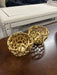 Gold Nest Candle Holders