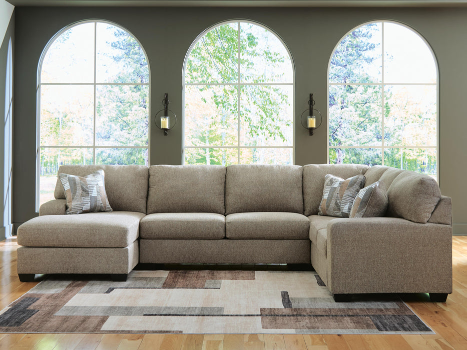 Newellen Sectional with Chaise - Abundant Home Collections