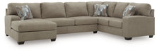 Newellen Sleeper Sectional with Chaise - Abundant Home Collections