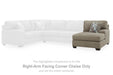 Newellen Sleeper Sectional with Chaise - Abundant Home Collections