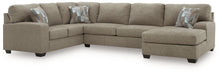 Newellen Sleeper Sectional with Chaise - Abundant Home Collections