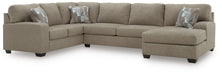 Newellen Sectional with Chaise - Abundant Home Collections
