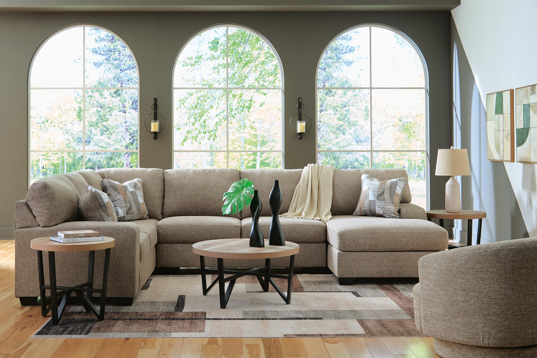 Newellen Sectional with Chaise - Abundant Home Collections