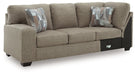 Newellen Sleeper Sectional with Chaise - Abundant Home Collections