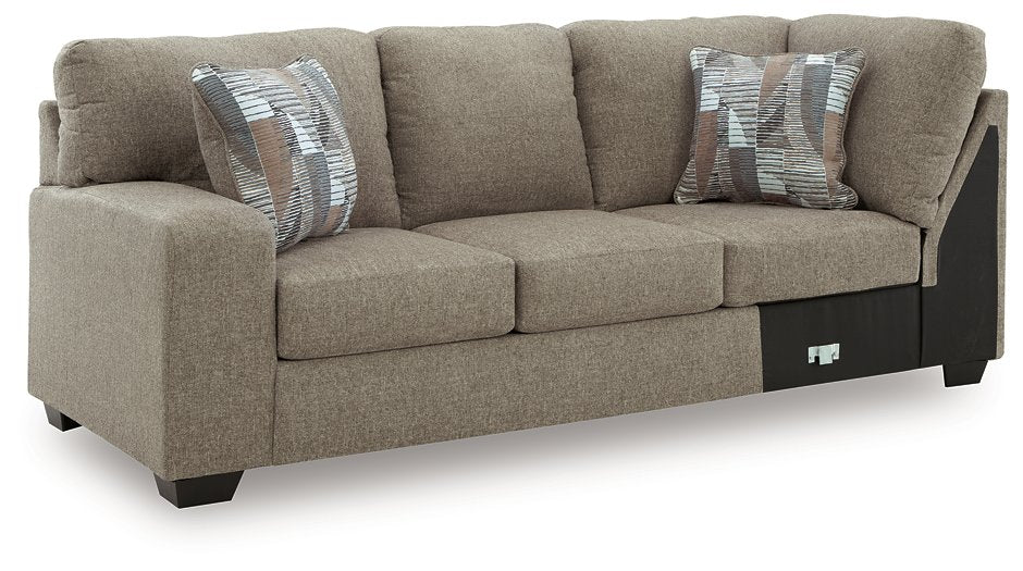 Newellen Sleeper Sectional with Chaise - Abundant Home Collections