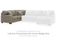 Newellen Sleeper Sectional with Chaise - Abundant Home Collections