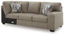 Newellen Sleeper Sectional with Chaise - Abundant Home Collections
