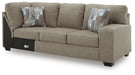 Newellen Sectional with Chaise - Abundant Home Collections