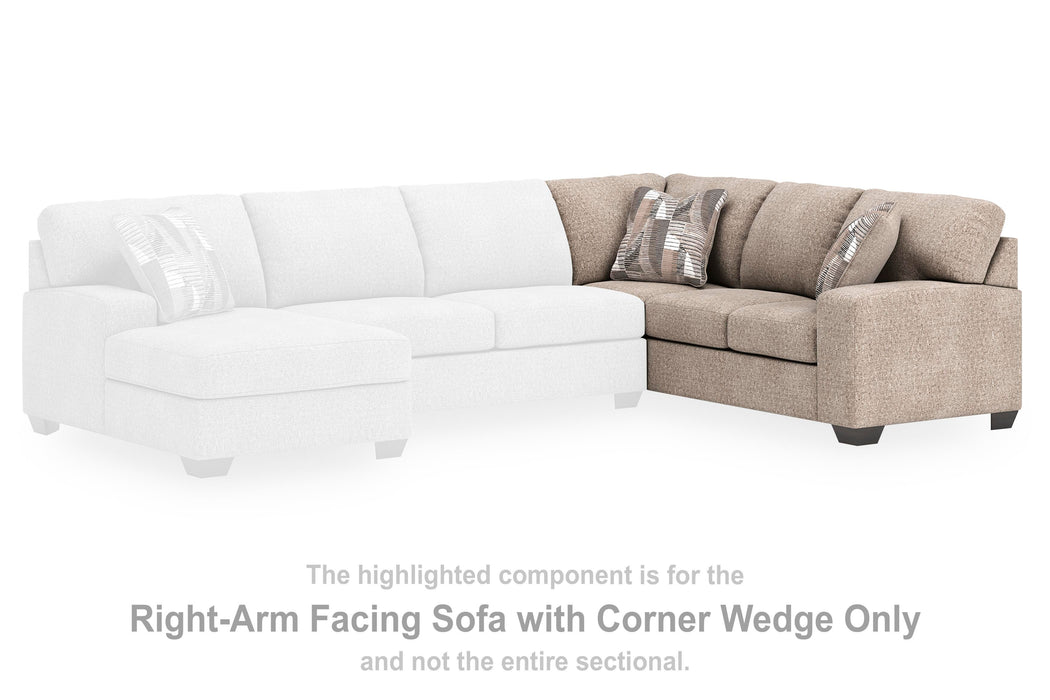 Newellen Sectional with Chaise - Abundant Home Collections