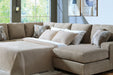 Newellen Sleeper Sectional with Chaise - Abundant Home Collections