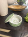 Small Green Ceramic Pot
