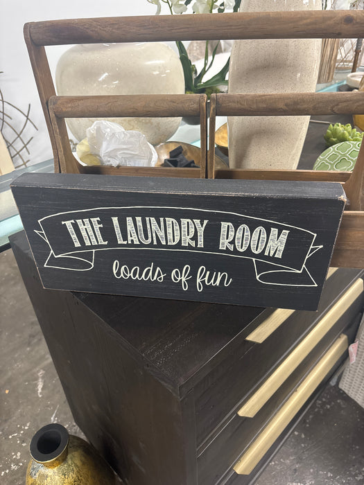 Laundry Room Wood Sign