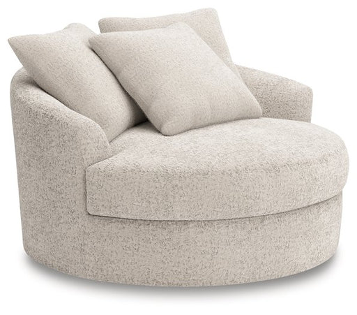 Cuddle Plush Oversized Swivel Accent Chair - Abundant Home Collections