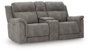Next-Gen DuraPella Power Reclining Loveseat with Console - Abundant Home Collections