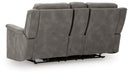 Next-Gen DuraPella Power Reclining Loveseat with Console - Abundant Home Collections