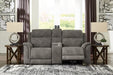 Next-Gen DuraPella Power Reclining Loveseat with Console - Abundant Home Collections