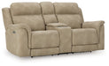Next-Gen DuraPella Power Reclining Loveseat with Console - Abundant Home Collections