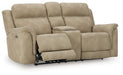 Next-Gen DuraPella Power Reclining Loveseat with Console - Abundant Home Collections
