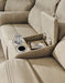 Next-Gen DuraPella Power Reclining Loveseat with Console - Abundant Home Collections