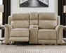 Next-Gen DuraPella Power Reclining Loveseat with Console - Abundant Home Collections