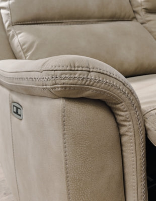 Next-Gen DuraPella Power Reclining Loveseat with Console - Abundant Home Collections