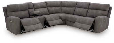 Next-Gen DuraPella Power Reclining Sectional - Abundant Home Collections