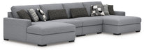 Bealton Sectional with Double Chaise - Abundant Home Collections