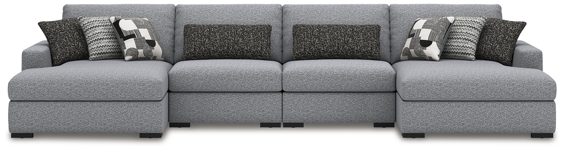 Bealton Sectional with Double Chaise - Abundant Home Collections