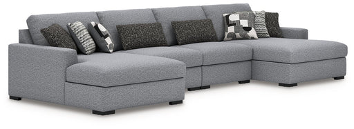 Bealton Sectional with Double Chaise - Abundant Home Collections