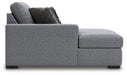 Bealton Sectional with Double Chaise - Abundant Home Collections