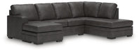 Lofton-Pike Sectional with Chaise - Abundant Home Collections