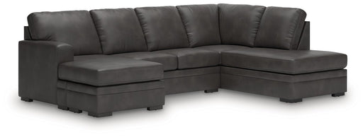 Lofton-Pike Sectional with Chaise - Abundant Home Collections