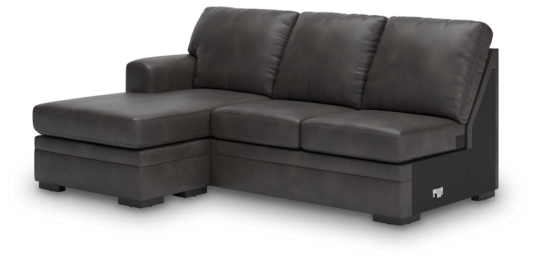 Lofton-Pike Sectional with Chaise - Abundant Home Collections