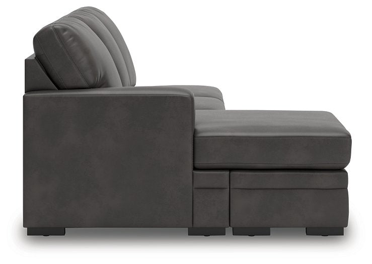 Lofton-Pike Sectional with Chaise - Abundant Home Collections