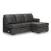 Lofton-Pike Sectional with Chaise - Abundant Home Collections
