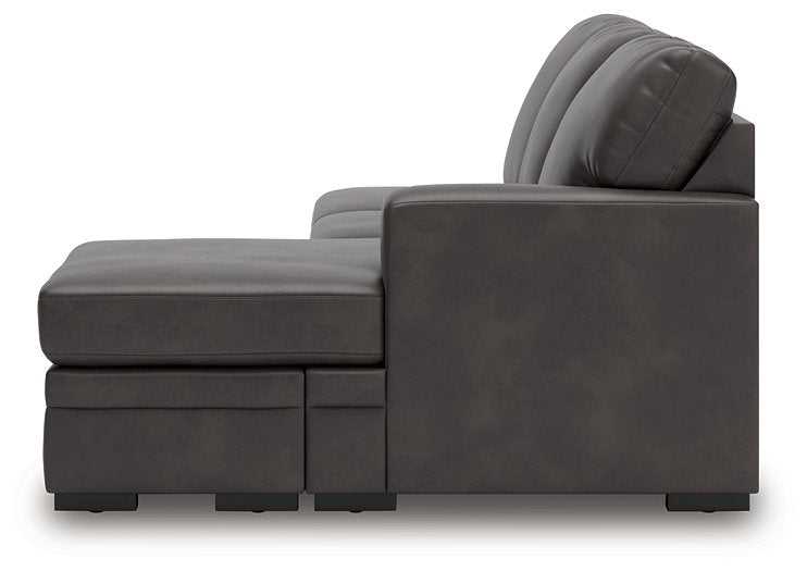 Lofton-Pike Sectional with Chaise - Abundant Home Collections