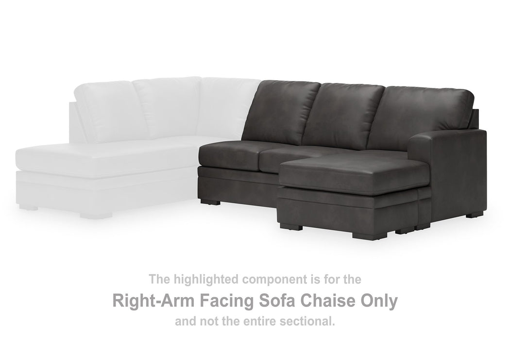 Lofton-Pike Sectional with Chaise - Abundant Home Collections