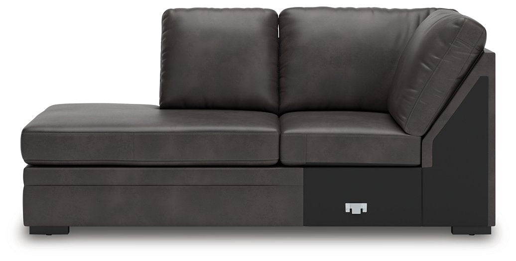 Lofton-Pike Sectional with Chaise - Abundant Home Collections