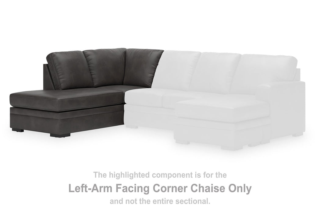 Lofton-Pike Sectional with Chaise - Abundant Home Collections
