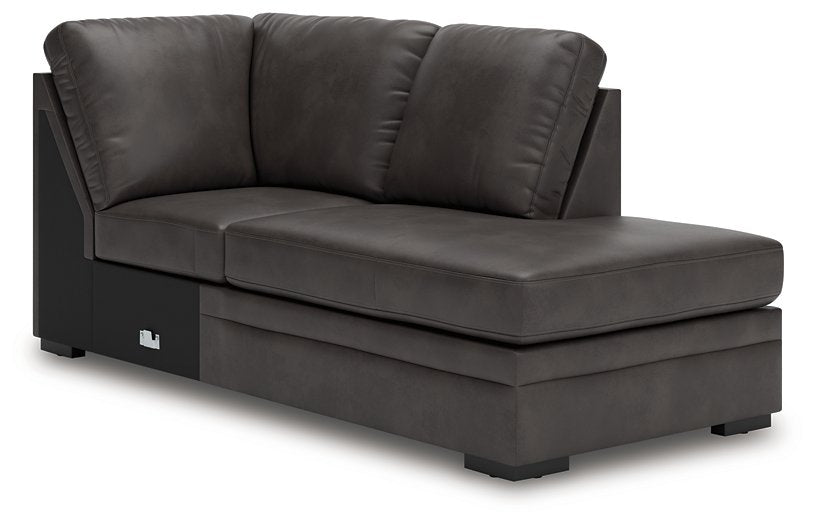 Lofton-Pike Sectional with Chaise - Abundant Home Collections