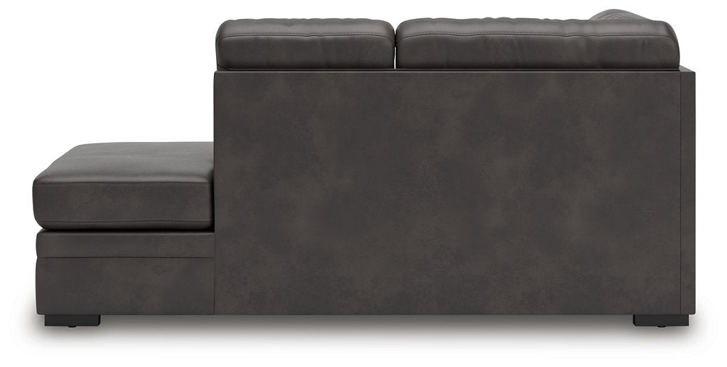 Lofton-Pike Sectional with Chaise - Abundant Home Collections