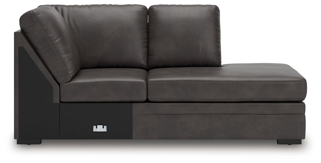 Lofton-Pike Sectional with Chaise - Abundant Home Collections