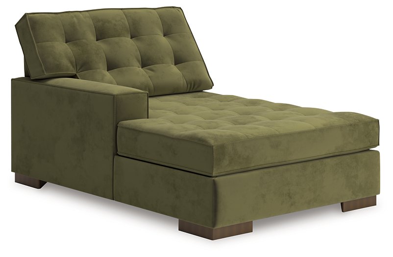 Caspian-Town Sectional with Chaise - Abundant Home Collections