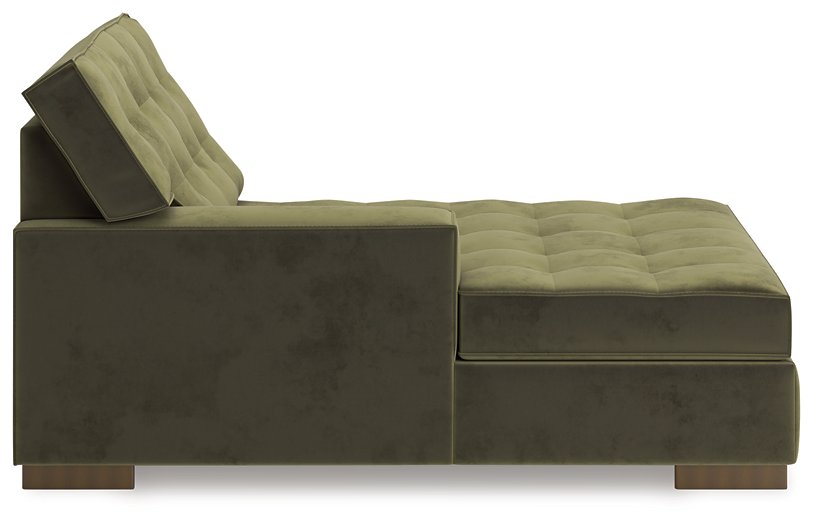 Caspian-Town Sectional with Chaise - Abundant Home Collections