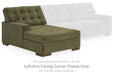 Caspian-Town Sectional with Chaise - Abundant Home Collections