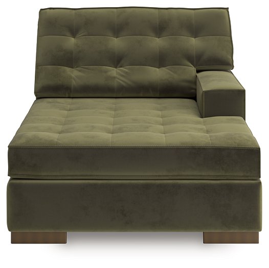 Caspian-Town Sectional with Chaise - Abundant Home Collections