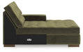 Caspian-Town Sectional with Chaise - Abundant Home Collections