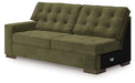 Caspian-Town Sectional with Chaise - Abundant Home Collections