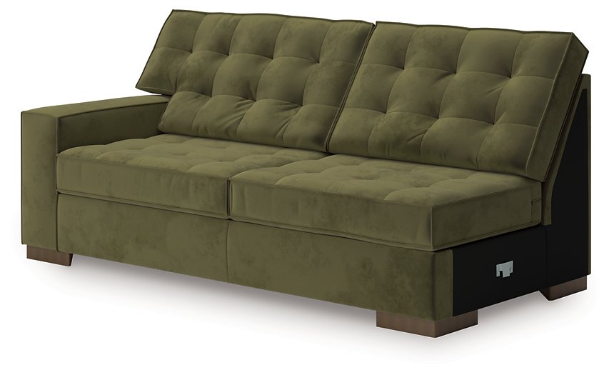 Caspian-Town Sectional with Chaise - Abundant Home Collections