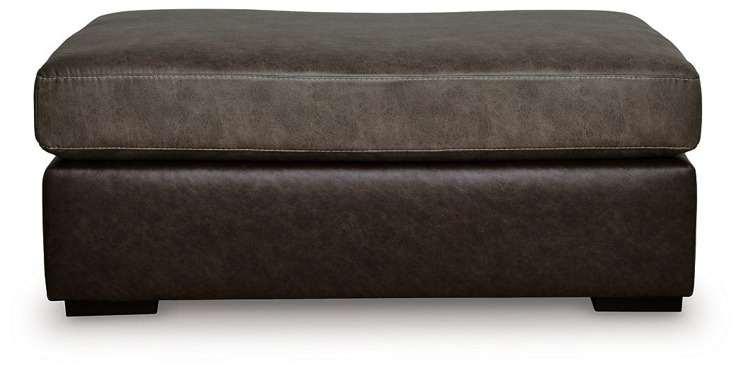 Castille Way Oversized Accent Ottoman - Abundant Home Collections